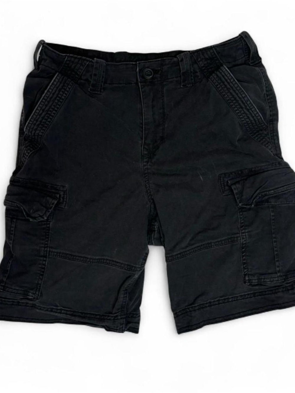 Black Cargo Shorts